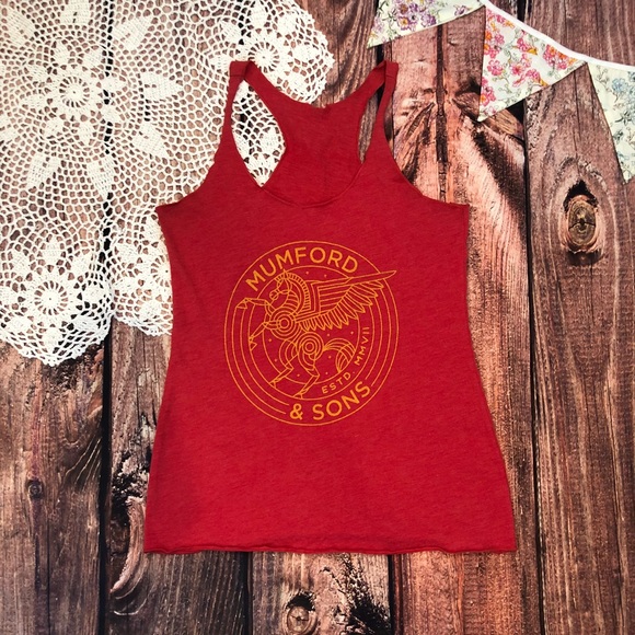 Mumford and sons Tops - 🌻Sale🌻Mumford & Sons Graphic Tank Top